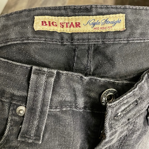 Big Star Kayla Straight mid rise fit - Picture 4 of 5